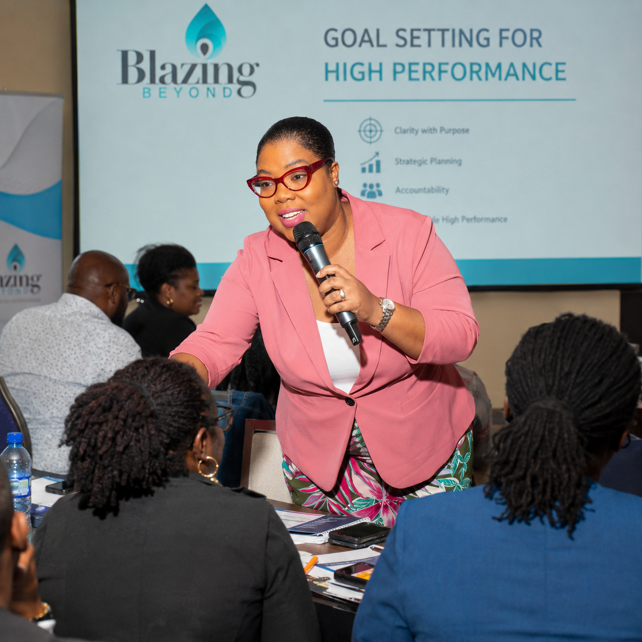 Althea Walters speaking on Goal Setting for High Performance